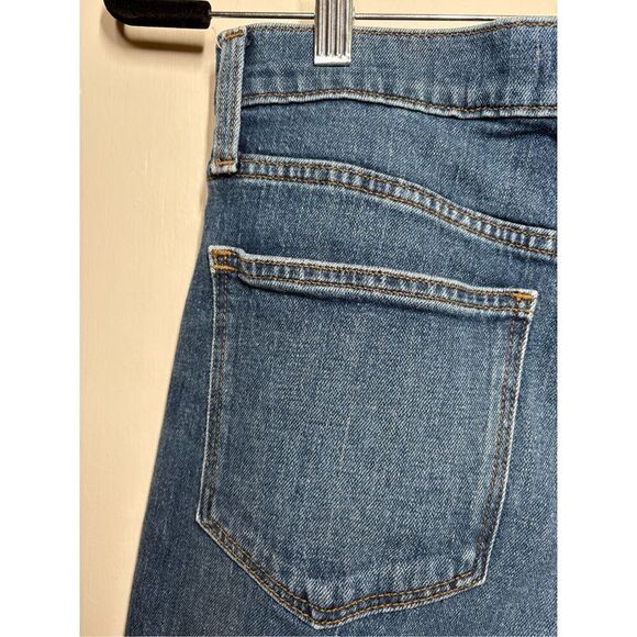 Madewell High Rise Denim Mid Length Shorts Size 27 - Picture 8 of 11